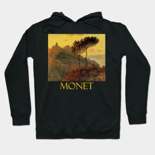 Church at Verengeville at Sunset by Claude Monet Hoodie